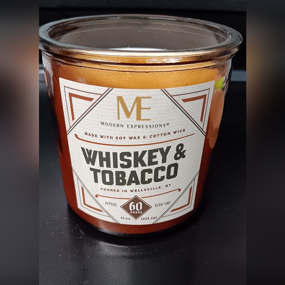Candle - Whiskey & Tobacco (New)